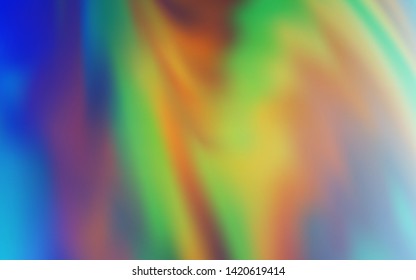 Light Blue, Yellow vector colorful abstract texture. A completely new colored illustration in blur style. Background for a cell phone.