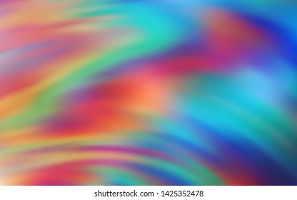 Light Blue, Yellow vector colorful blur backdrop. New colored illustration in blur style with gradient. New style design for your brand book.