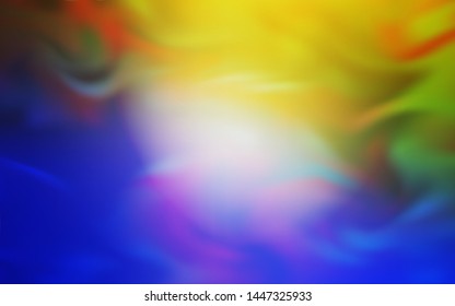 Light Blue, Yellow vector colorful abstract background. Modern abstract illustration with gradient. Background for a cell phone.