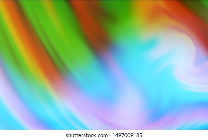 Light Blue, Yellow vector colorful abstract texture. Glitter abstract illustration with gradient design. New style for your business design.