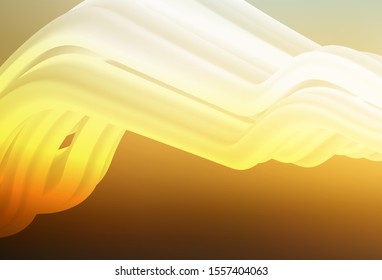 Light Blue, Yellow vector colorful abstract texture. New colored illustration in blur style with gradient. New style design for your brand book.