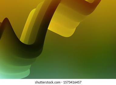 Light Blue, Yellow vector colorful abstract texture. Colorful abstract illustration with gradient. Elegant background for a brand book.