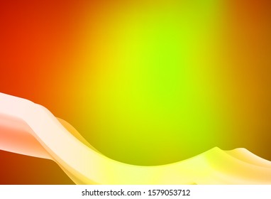 Light Blue, Yellow vector colorful blur background. Shining colorful illustration in smart style. New style design for your brand book.