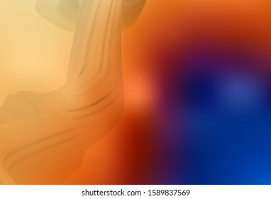 Light Blue, Yellow vector colorful abstract background. Abstract colorful illustration with gradient. Completely new design for your business.