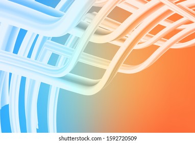 Light Blue, Yellow vector colorful abstract background. Abstract colorful illustration with gradient. Blurred design for your web site.