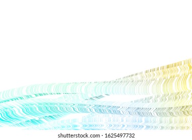 Light Blue, Yellow vector colorful blur backdrop. Abstract colorful illustration with gradient. Elegant background for a brand book.