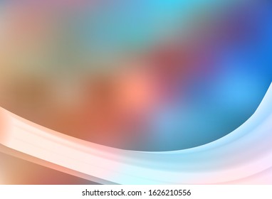 Light Blue, Yellow vector colorful abstract texture. Colorful abstract illustration with gradient. The best blurred design for your business.
