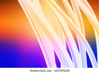 Light Blue, Yellow vector colorful blur background. Colorful illustration in abstract style with gradient. Blurred design for your web site.