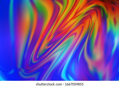Light Blue, Yellow vector colorful abstract texture. New colored illustration in blur style with gradient. Background for a cell phone.