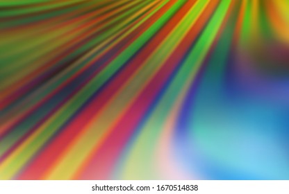 Light Blue, Yellow vector colorful blur backdrop. A completely new colored illustration in blur style. New style for your business design.
