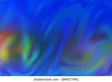 Light Blue, Yellow vector colorful blur backdrop. An elegant bright illustration with gradient. New style for your business design.