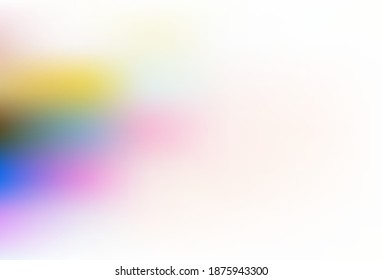 Light Blue, Yellow vector colorful blur backdrop. A completely new colored illustration in blur style. Smart design for your work.