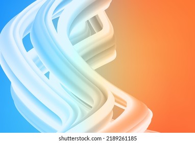 Light Blue, Yellow vector colorful blur backdrop. Abstract colorful illustration with gradient. New style design for your brand book.
