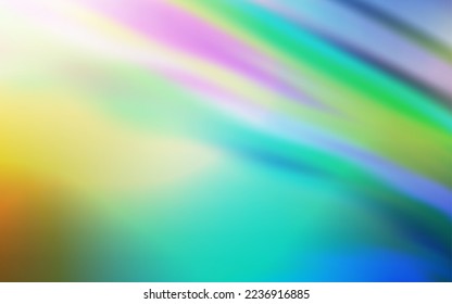 Light Blue, Yellow vector colorful abstract background. New colored illustration in blur style with gradient. Completely new design for your business.