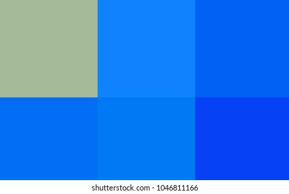 Light Blue, Yellow vector cover with colorful palette. Decorative design of colorful palette. Pattern of colors for design of ads, posters, banners.