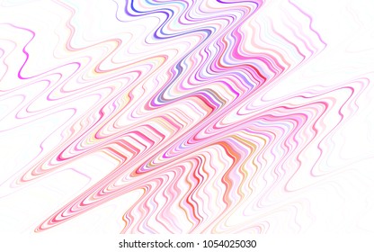 Light Blue, Yellow vector cover with stright stripes. Modern geometrical abstract illustration with Lines. Template for your beautiful backgrounds.