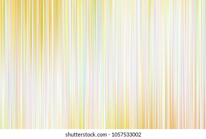 Light Blue, Yellow vector cover with stright stripes. Blurred decorative design in simple style with lines. Pattern for ads, posters, banners.
