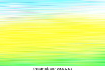 Light Blue, Yellow vector cover with long lines. Glitter abstract illustration with colored sticks. Best design for your ad, poster, banner.