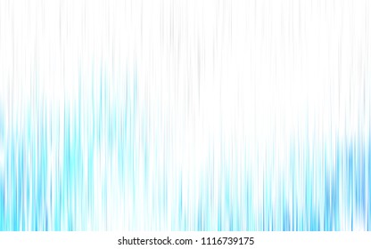 Light Blue, Yellow vector cover with stright stripes. Lines on blurred abstract background with gradient. Best design for your ad, poster, banner.