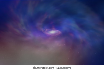 Light Blue, Yellow vector cover with astronomical stars. Modern abstract illustration with Big Dipper stars. Pattern for astronomy websites.