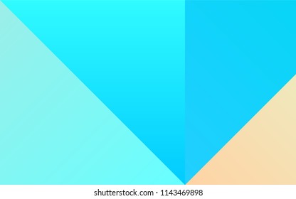 Light Blue, Yellow vector cover with colorful palette. Colorful gradient set with collection of rainbow colors. Pattern of colors for design of ads, posters, banners.