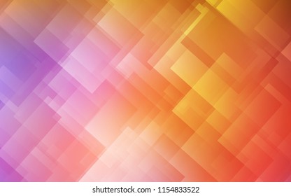 Light Blue, Yellow vector cover with stright stripes. Glitter abstract illustration with colored sticks. Smart design for your business advert.