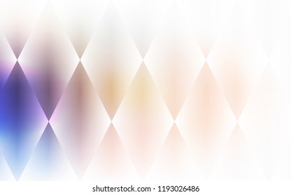 Light Blue, Yellow vector cover in polygonal style. Rectangles on abstract background with colorful gradient. Pattern for busines ad, booklets, leaflets