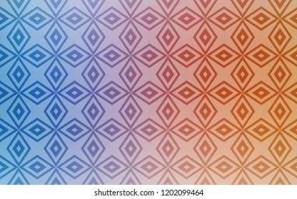Light Blue, Yellow vector cover in polygonal style. Decorative design in abstract style with rectangles. Pattern for busines ad, booklets, leaflets