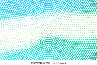 Light Blue, Yellow vector cover in polygonal style. Beautiful illustration with rectangles and squares. Pattern for commercials.
