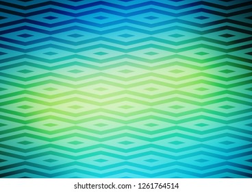 Light Blue, Yellow vector cover in polygonal style. Abstract gradient illustration with triangles. Pattern for busines ad, booklets, leaflets