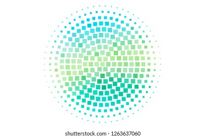 Light Blue, Yellow vector cover in polygonal style. Rectangles on abstract background with colorful gradient. The template can be used as a background.