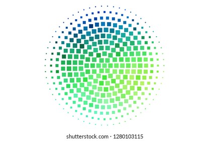 Light Blue, Yellow vector cover in polygonal style. Glitter abstract illustration with rectangular shapes. Pattern for busines ad, booklets, leaflets