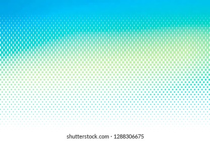 Light Blue, Yellow vector cover in polygonal style. Modern abstract illustration with colorful rectangles. Smart design for your business advert.