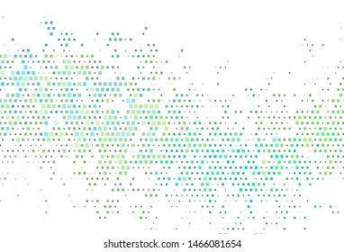 Light Blue, Yellow vector cover in polygonal style. Abstract gradient illustration with rectangles. Pattern can be used for websites.