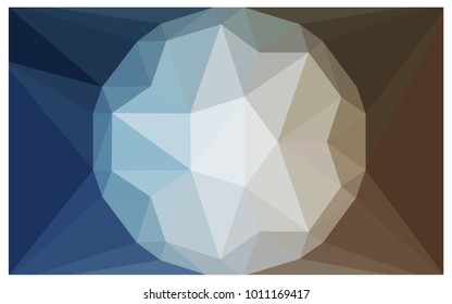 Light Blue, Yellow vector diamond Pattern. Geometric Gemstone sample. Repeating template with a gem in center. Jewelry gems texture for your design. Pattern can be used for background.