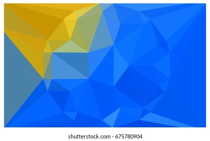 Light Blue, Yellow vector diamond Pattern. Geometric Gemstone sample. Repeating template with a gem in center. Jewelry gems texture for your design. Pattern can be used for background.