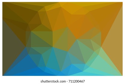 Light Blue, Yellow vector diamond Pattern. Geometric Gemstone sample. Repeating template with a gem in center. Jewelry gems texture for your design. Pattern can be used for background.