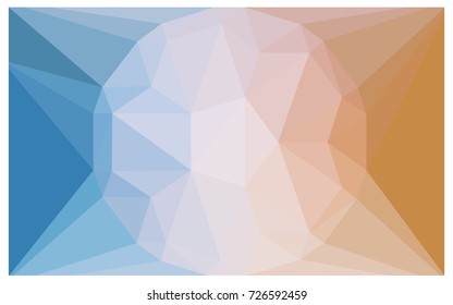 Light Blue, Yellow vector diamond Pattern. Geometric Gemstone sample. Repeating template with a gem in center. Jewelry gems texture for your design. Pattern can be used for background.