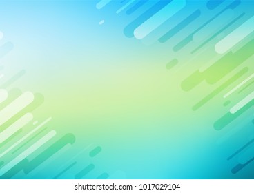 Light Blue, Yellow vector doodle blurred background. Doodles on blurred abstract background with gradient. A new texture for your design.