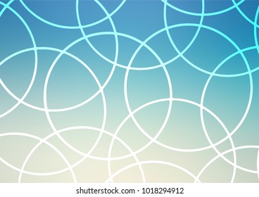 Light Blue, Yellow vector doodle blurred pattern. An elegant bright illustration with lines in Natural style. The best blurred design for your business.