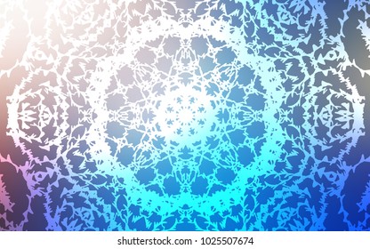 Light Blue, Yellow vector doodle bright pattern. Colorful illustration in abstract style with doodles created by child. The best blurred design for your business.