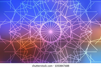 Light Blue, Yellow vector doodle bright background. Glitter abstract illustration with doodles and lines drawn by child. The best blurred design for your business.