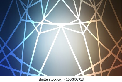 Light Blue, Yellow vector doodle bright pattern. Glitter abstract illustration with doodles and lines drawn by child. The textured pattern can be used for website.