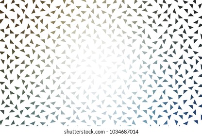 Light Blue, Yellow vector geometric simple minimalistic background, which consist of triangles on white background. Triangular pattern with gradient for your business design. 