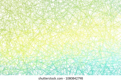 Light Blue, Yellow vector geometric simple minimalistic background, which consist of triangles on white background. Triangular pattern with gradient for your business design. 