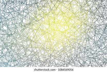 Light Blue, Yellow vector geometric simple minimalistic background, which consist of triangles on white background. Triangular pattern with gradient for your business design. 
