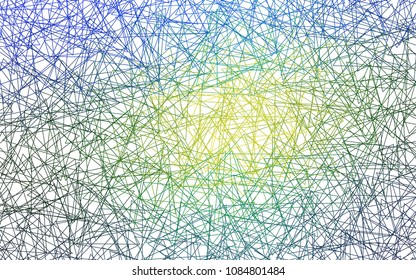 Light Blue, Yellow vector geometric simple minimalistic background, which consist of triangles on white background. Triangular pattern with gradient for your business design. 