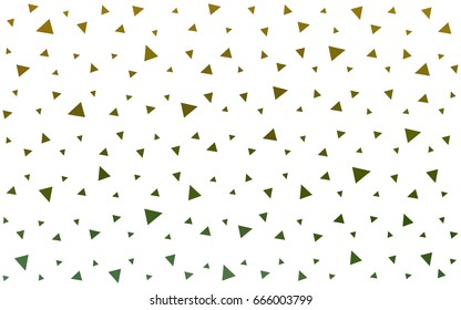 Light Blue, Yellow vector geometric simple minimalistic background, which consist of triangles on white background. Triangular pattern with gradient for your business design. 
