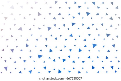 Light Blue, Yellow vector geometric simple minimalistic background, which consist of triangles on white background. Triangular pattern with gradient for your business design. 