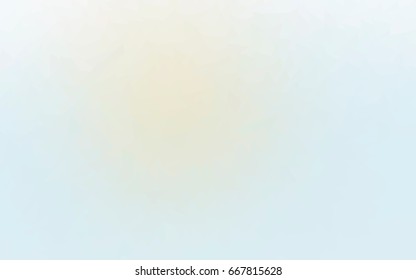 Light Blue, Yellow vector geometric simple minimalistic background, which consist of triangles on white background. Triangular pattern with gradient for your business design. 